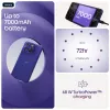 Smartphone Motorola edge 70 fusion — Snapdragon 7s Gen 3, 8 GB RAM, 256 GB, 6,78 polegadas OLED, câmara dupla 50 MP, 5G, Android 16, 5200 mAh, violeta