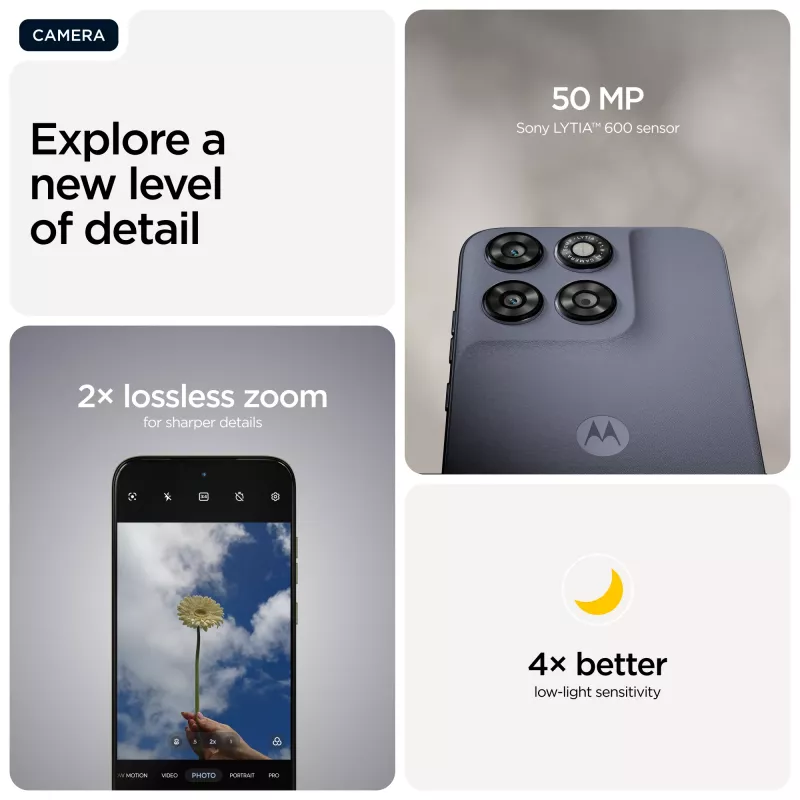 Motorola moto g67 17,3 cm (6,8 polegadas) Hybrid Dual SIM Android 16.0 5G USB Type-C 8 GB 256 GB 5200 mAh cinzento