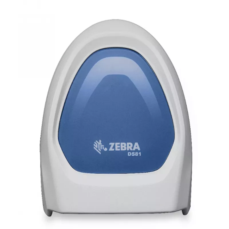 Leitor de códigos de barras portátil Zebra DS8108-HC 1D/2D LED branco