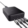 Carregador AC Trust Maxo preto 20 V 4 USB Type-C carregamento rápido