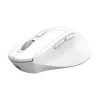 Rato de escritório sem fios para destros TRUST Niven – RF + Bluetooth, 3200 DPI, 7 botões, roda de scroll, branco