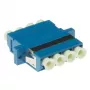 Adaptador de fibra ótica ACT LC-LC Quad Simplex OS2