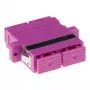Acoplador de fibra ótica SC Duplex ACT EA3004 Multimodo OM4