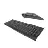 Teclado de escritório ACT USB (layout Qwerty/US), Full-Size (100 %), com fio, USB, membrana, QWERTY, preto