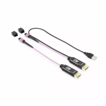 Conjunto de adaptadores ACT DisplayPort para MTP/MPO para expandir uma ligação DisplayPort até 8K@60Hz