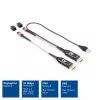Conjunto de adaptadores ACT DisplayPort para MTP/MPO para expandir uma ligação DisplayPort até 8K@60Hz