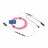Conjunto de adaptadores ACT DisplayPort para MTP/MPO para expandir uma ligação DisplayPort até 8K@60Hz