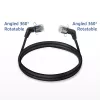 Cabo de rede ACT DD1901 Cat6 U/FTP (STP) 1 m RJ-45 preto