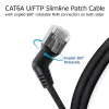Cabo de rede ACT DD1901 Cat6 U/FTP (STP) 1 m RJ-45 preto