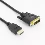 Adaptador de cabo de vídeo ACT AK3737 5 m HDMI Type-A (Standard) DVI-D preto
