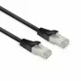 Cabo de rede ACT Cat8 U/FTP (STP) FB8101 — 1 m, RJ-45 para RJ-45, preto