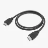 Cabo HDMI ACT AK3870 0,5 m – ficha HDMI Type-A para ficha HDMI Type-A, HDMI 2.0, 18 Gbit/s, ARC, contactos dourados, preto