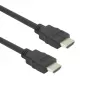 Cabo HDMI ACT AK3872, ficha HDMI Type-A–ficha, 1,5 m, HDMI 2.0, 18 Gbit/s, ARC, contactos dourados, preto