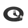 Cabo de rede ACT Cat6a U/UTP (UTP) com fichas RJ-45 1,5 m preto