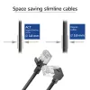 Cabo de rede patch ACT DA4905 Cat6a U/FTP (STP) RJ-45 macho para RJ-45 macho preto 5 m
