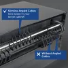 Cabo de rede ACT DA6901 Cat6a U/FTP (STP) 1 m RJ-45 macho para RJ-45 macho preto