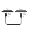 Cabo de alimentação ACT C14 para C21 IEC60320 preto 1 m, 250 V, 10 A