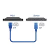 Cabo de alimentação ACT C14 para C21 IEC60320 azul 1 m, 250 V 10 A