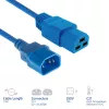Cabo de alimentação ACT C14 para C21 IEC60320 azul 1,5 m, 250 V 10 A