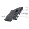 Comutador KVM ACT 2 portas USB-C/HDMI 4K@60Hz AC7922 com teclado/rato USB, vídeo HDMI, 100W PD