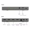 Conversor de sinal de vídeo Marmitek 25008496 — entrada HDMI para saída HDMI/TOSLINK/3,5 mm, até 7680×4320, áudio 7.1