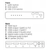Conversor de sinal de vídeo Marmitek 25008496 — entrada HDMI para saída HDMI/TOSLINK/3,5 mm, até 7680×4320, áudio 7.1