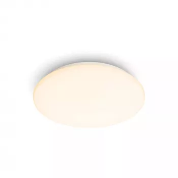 Luminária de teto Philips Functional Moire 10 W, LED, lâmpadas fixas, 2700 K, 1000 lm, IP20, branco
