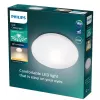 Luminária de teto Philips Functional Moire 10 W, LED, lâmpadas fixas, 2700 K, 1000 lm, IP20, branco