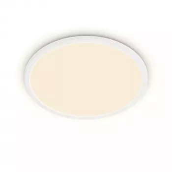 Luminária de teto Philips Functional Super fina 18 W LED, redonda, branca, lâmpada não substituível, 220–240 V