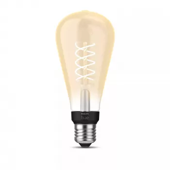 Lâmpada inteligente Philips pack de 1 ST72 E27 filamento Edison Bluetooth Zigbee