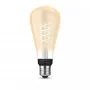 Lâmpada inteligente Philips pack de 1 ST72 E27 filamento Edison Bluetooth Zigbee