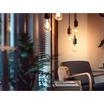 Lâmpada inteligente Philips pack de 1 ST72 E27 filamento Edison Bluetooth Zigbee