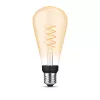 Lâmpada inteligente Philips pack de 1 ST72 E27 filamento Edison Bluetooth Zigbee