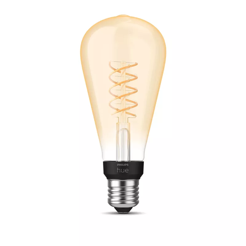 Lâmpada inteligente Philips pack de 1 ST72 E27 filamento Edison Bluetooth Zigbee
