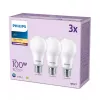 Philips Lâmpada 100W A65 E27 x3, 13 W, 100 W, E27, 1521 lm, 15000 h, Branco quente