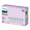 Philips spot 35W PAR16 GU10 x6, 3,5 W, 35 W, GU10, 255 lm, 15000 h, branco quente