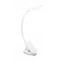 Candeeiro de secretária com mola Philips Functional Forys, branco, plástico, quarto, sala, escritório, contemporâneo, IP20, III