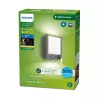 Philips Arbour aplique de parede 3,8W, aplique de parede exterior, antracite, metal, IP44, terraço, jardim, II