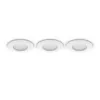Foco embutido Philips 929003712102, redondo LED, 1× LED 1000 lm, IP44, regulável, branco