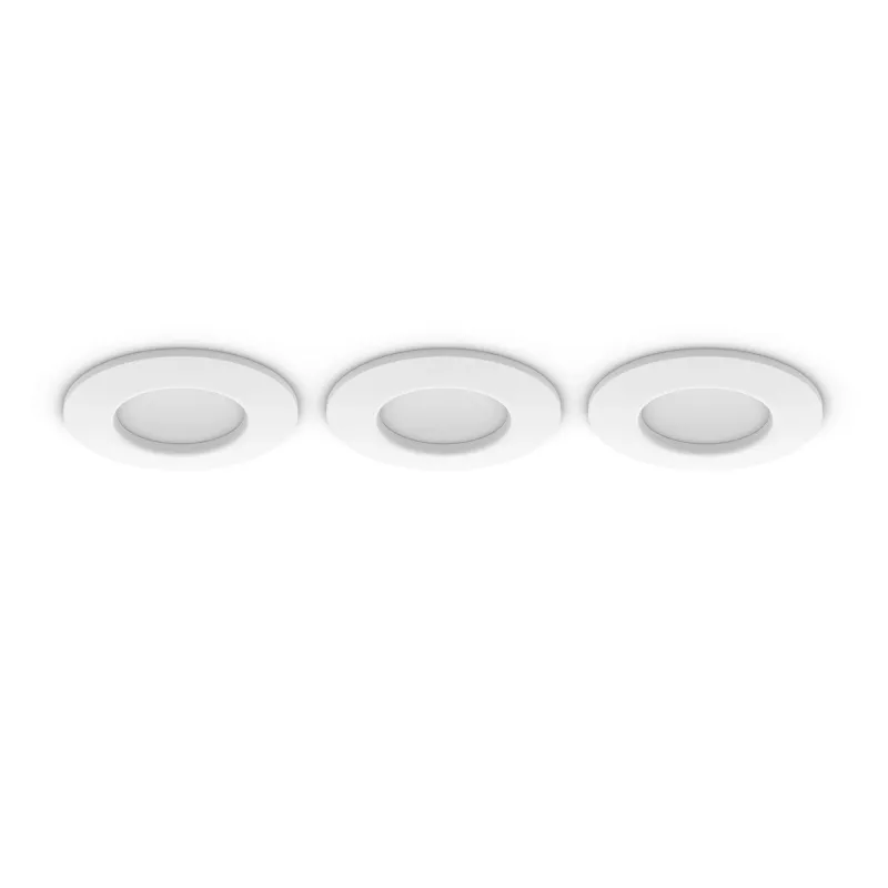Foco embutido Philips 929003712102, redondo LED, 1× LED 1000 lm, IP44, regulável, branco