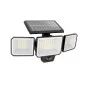 Iluminação de segurança Philips Securit 8,7 W LED solar 5000 K, pilha 4 V, caixa em plástico preto