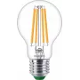 Philips lâmpada filamento transparente 60W A60 E27 x2, 4 W, 60 W, E27, 840 lm, 50000 h, branco quente
