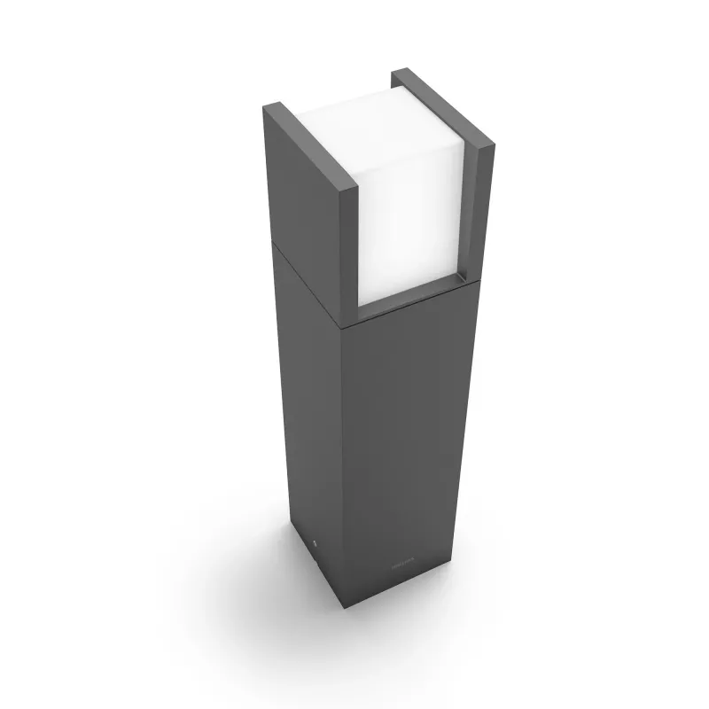 Luminária de base/orientação para exterior Philips Arbour 3,8 W LED antracite, 220–240 V, caixa em metal