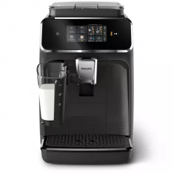 Máquina de café expresso Philips EP2334/10 – automática, de bancada, moinho cerâmico integrado, depósito de leite, filtro AquaClean, ecrã tátil, preto
