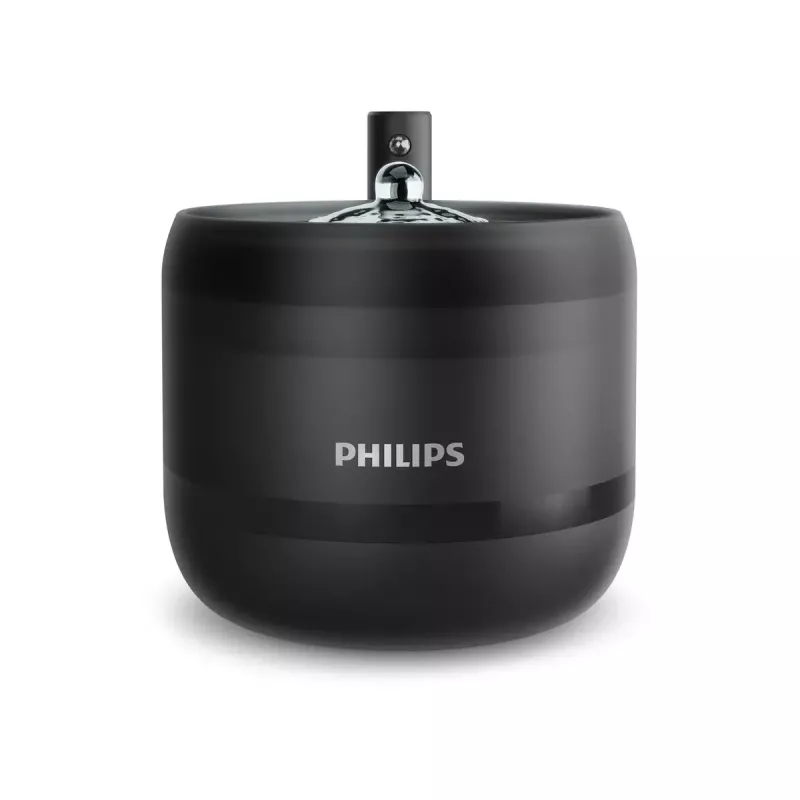 Fonte de água automática para animais Philips série 3000 PAW3210/02, 2,2 L, USB/AC, preto, plástico