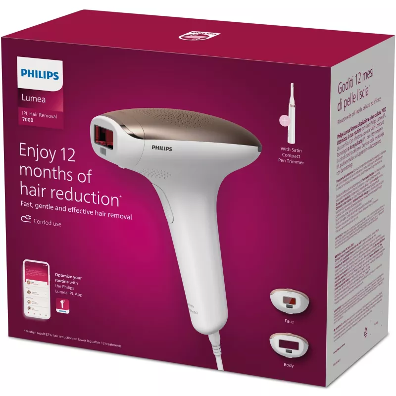 Aparelho de depilação IPL Philips Lumea Advanced Lumea IPL série 7000 BRI921/00 para resultados duradouros