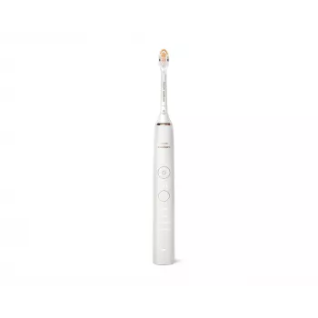 Escova de dentes elétrica Philips Sonicare DiamondClean HX9914/69 adulto escova sónica preto, dourado, rosa
