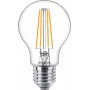 Lâmpada filamento Philips transparente 60 W A60 E27 x3, 7 W, 60 W, E27, 806 lm, 15000 h, branco quente