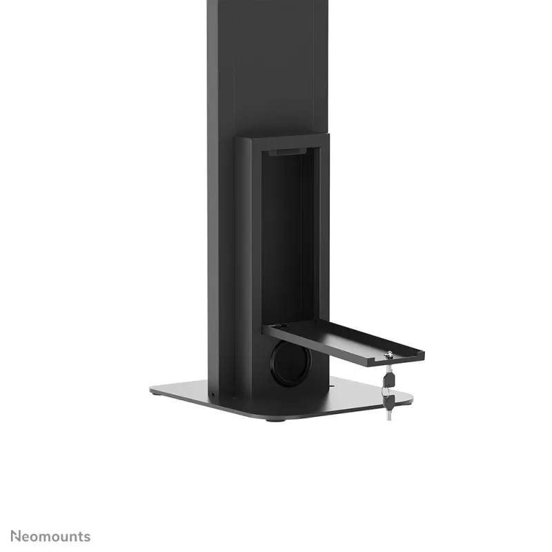 Suporte de chão para tablet Neomounts FL15-628BL1 — universal, com fecho, carga máx. 3 kg, preto