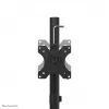 Suporte para dois monitores Neomounts DS45-600BL2V para 2 ecrãs de 10–32 polegadas, VESA 75x75–100x100, carga máx. 9 kg, autónomo, preto